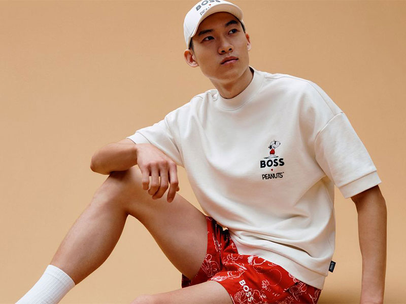 علامتا BOSS × PEANUTS تعيدان إحياء روح المرح والطفولة بمجموعة أبطالها تشارلي براون وسنوبي